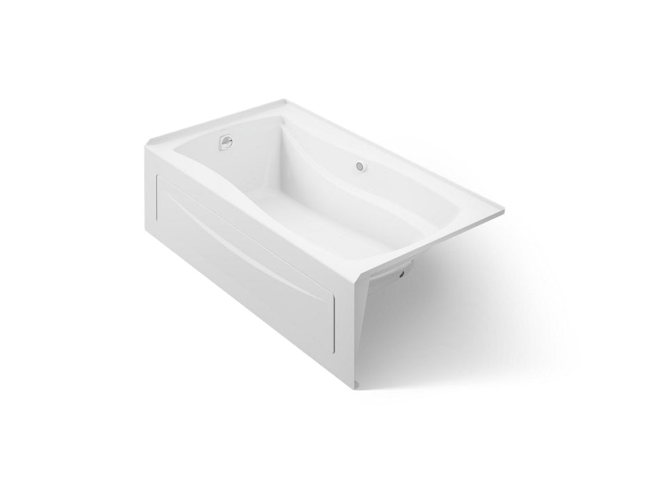 KOHLER K-1224-HL Mariposa 66" x 36" alcove heated whirlpool, left drain