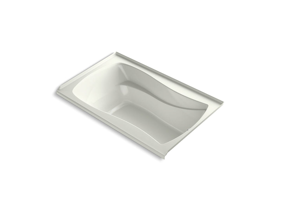 KOHLER K-1239-GHRF Mariposa 60" x 36" alcove Heated BubbleMassage air bath, right drain