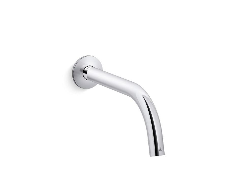 KOHLER K-123MT39-SANA Components Touchless wall-mount lavatory faucet with Kinesis sensor technology, Tube design, Cortex-enabled, AC-powered, 0.5 gpm
