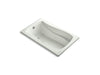 KOHLER K-1242 Mariposa 60" x 36" drop-in bath with, dune