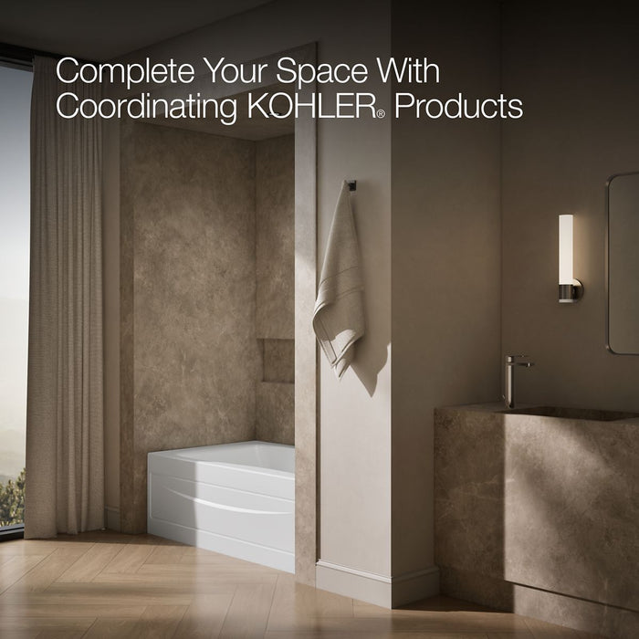 KOHLER K-1242-RA Mariposa 60" x 36" alcove bath, right drain