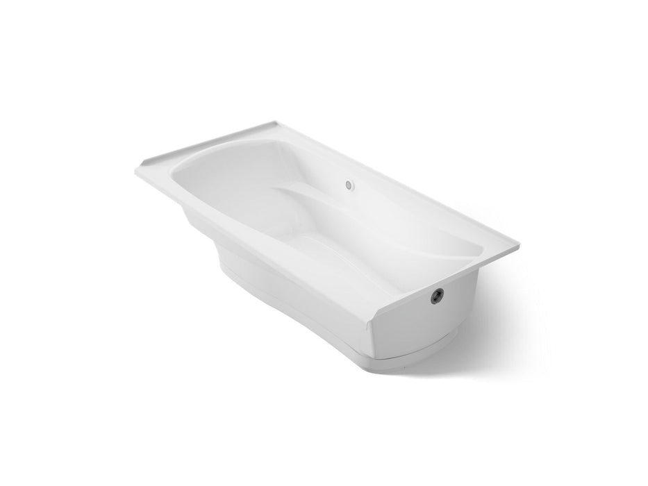 KOHLER K-1257-GHRW Mariposa 72" x 36" alcove Heated BubbleMassage air bath with Bask heated surface, right drain