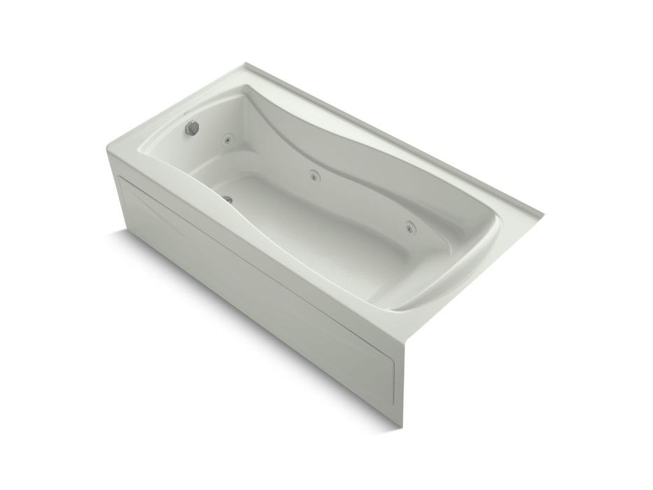 KOHLER K-1257-LAW Mariposa 72" x 36" alcove whirlpool bath with Bask heated surface, left drain