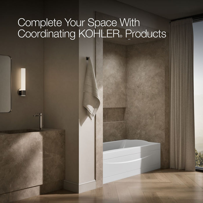 KOHLER K-1259-LA Mariposa 72" x 36" alcove bath, left drain