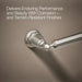 KOHLER K-13108 Pinstripe 18" towel bar, vibrant polished nickel - view 5