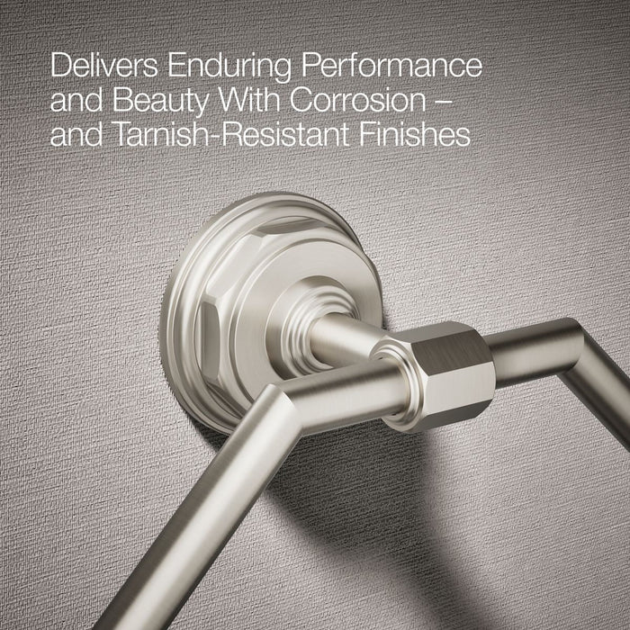 KOHLER K-13112 Pinstripe Towel ring