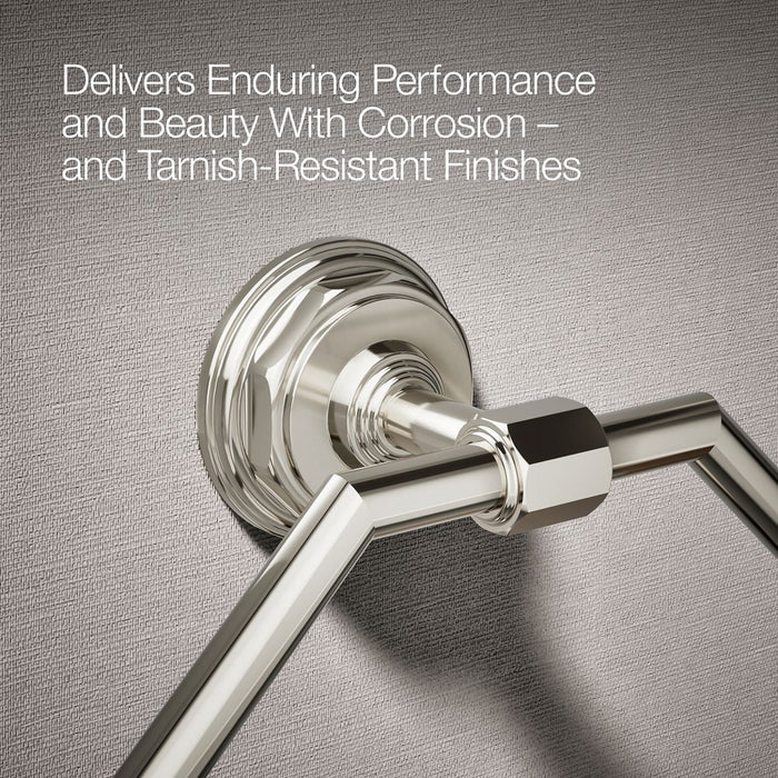 KOHLER K-13112 Pinstripe Towel ring