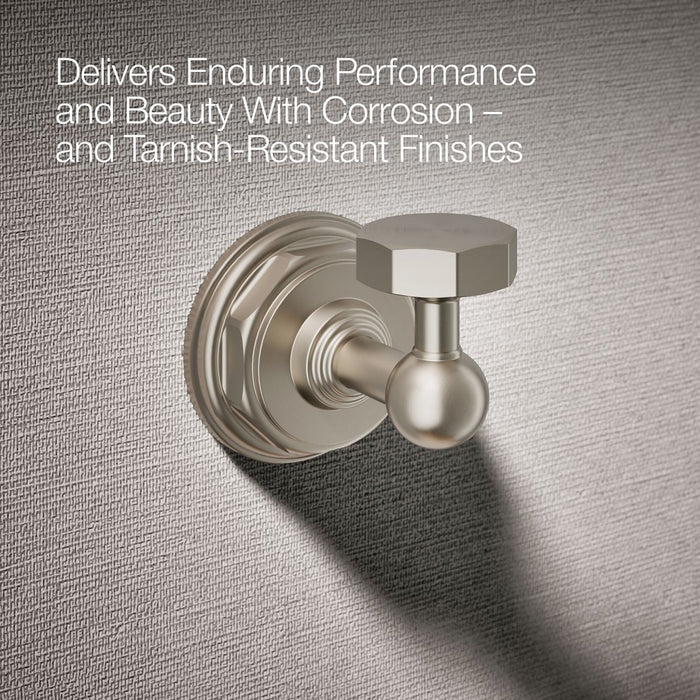 KOHLER K-13113 Pinstripe Robe hook
