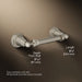 KOHLER K-13114 Pinstripe Toilet paper holder, vibrant brushed nickel - view 4