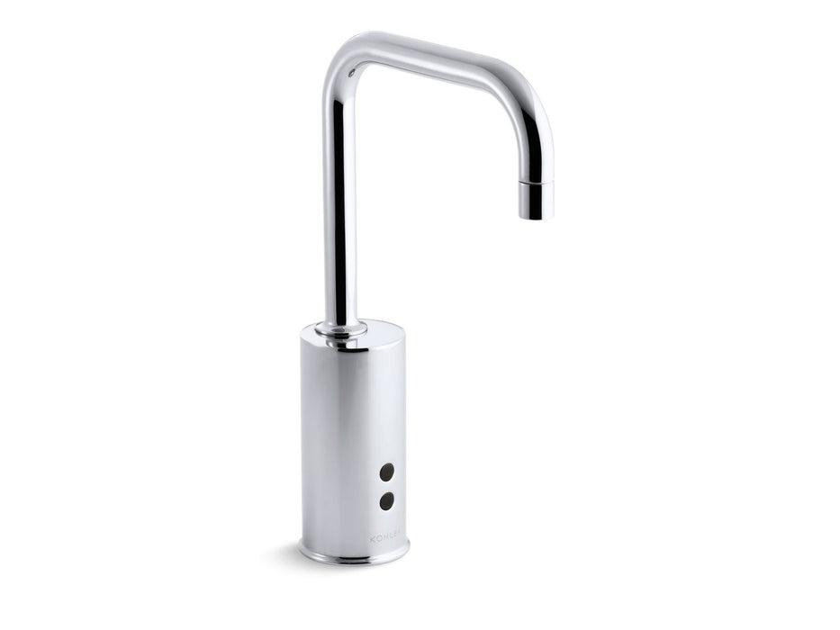 KOHLER K-13475 Gooseneck Touchless faucet with Insight technology, AC-powered, polished chrome