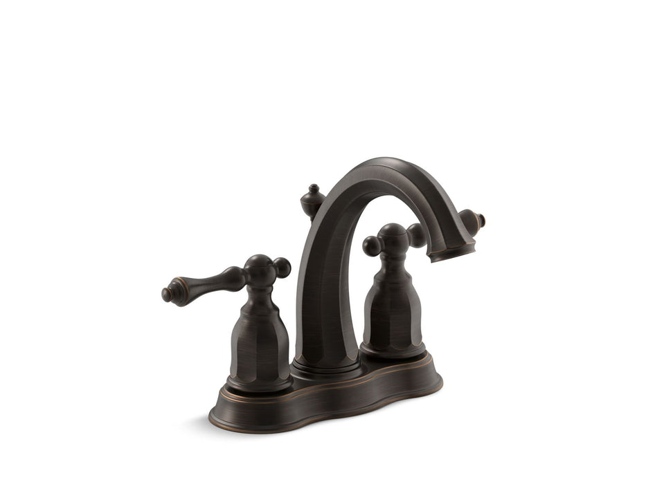 KOHLER K-13490-4 Kelston Centerset bathroom sink faucet, oil rubbed bronze