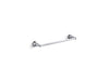 KOHLER K-13500 Kelston 18" towel bar, polished chrome