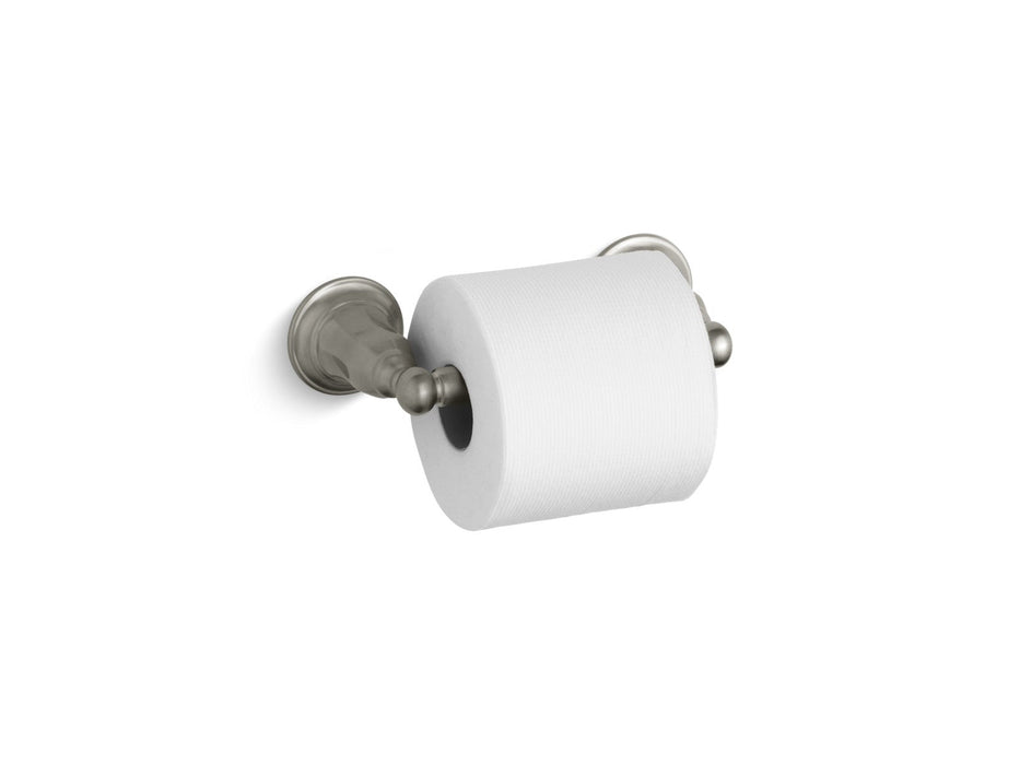 KOHLER K-13504 Kelston Pivoting toilet paper holder, vibrant brushed nickel