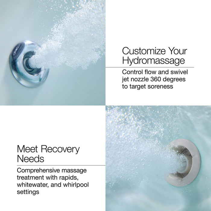 KOHLER K-1360-H3 RiverBath 75" x 45" drop-in heated whirlpool bath