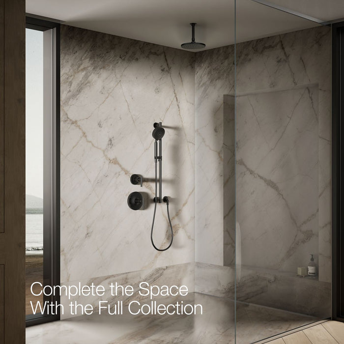 KOHLER K-13688 Contemporary Round 8" single-function rainhead, 2.5 gpm