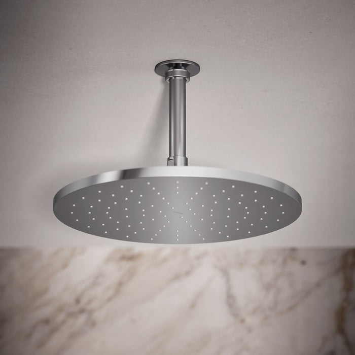 KOHLER K-13690 Contemporary Round 12" single-function rainhead, 2.5 gpm