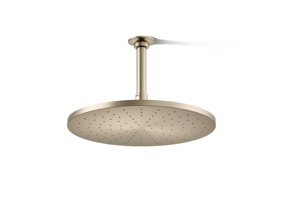 KOHLER K-13690 Contemporary Round 12" single-function rainhead, 2.5 gpm