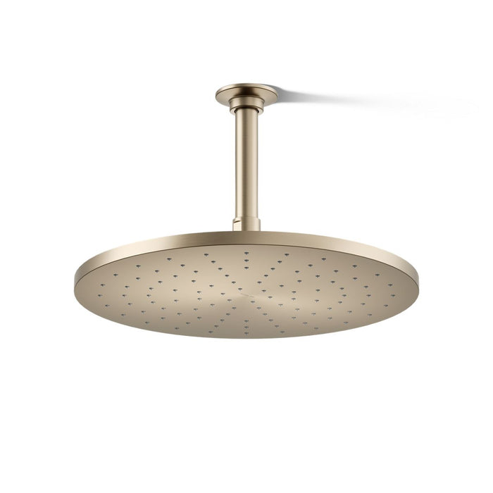 KOHLER K-13690 Contemporary Round 12" single-function rainhead, 2.5 gpm