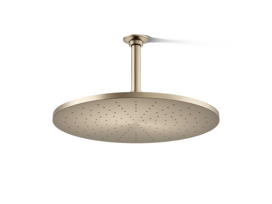KOHLER K-13691 Contemporary Round 14” single-function rainhead, 2.5 gpm