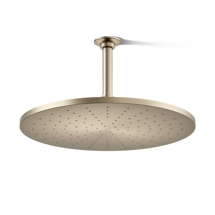KOHLER K-13691 Contemporary Round 14” single-function rainhead, 2.5 gpm