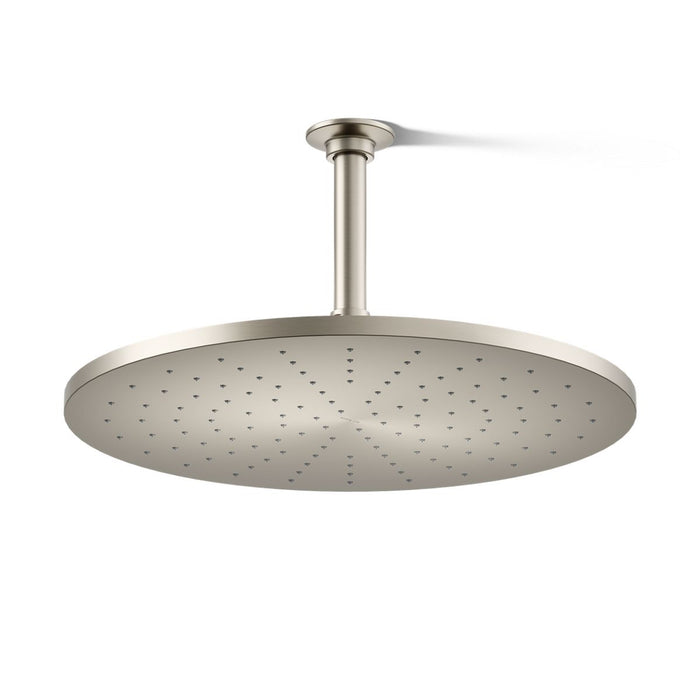 KOHLER K-13691 Contemporary Round 14” single-function rainhead, 2.5 gpm