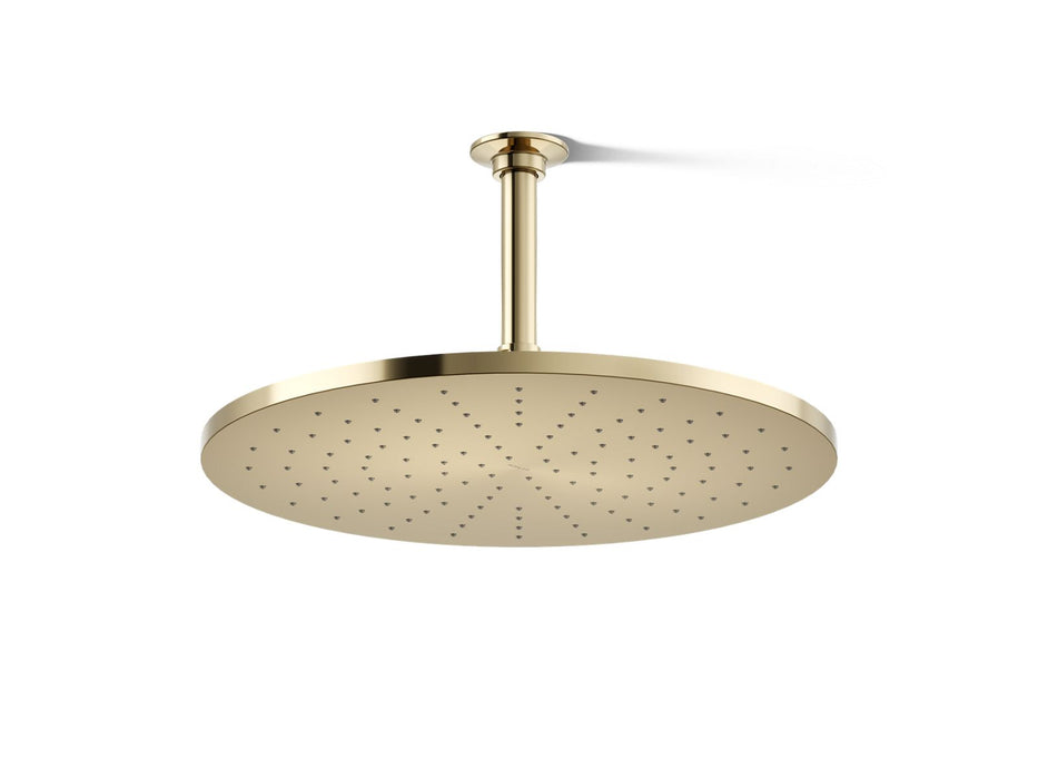 KOHLER K-13691 Contemporary Round 14” single-function rainhead, 2.5 gpm