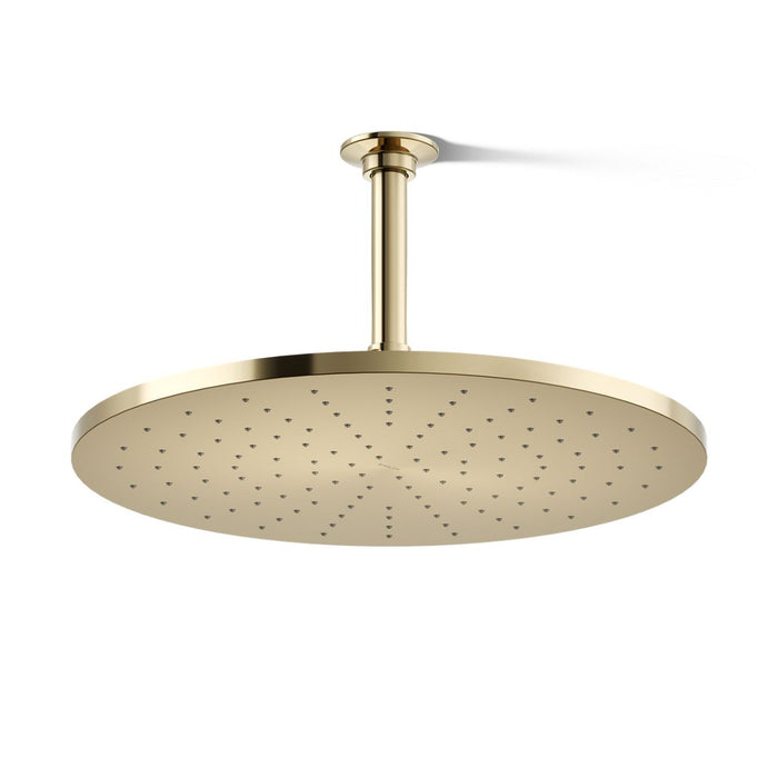 KOHLER K-13691 Contemporary Round 14” single-function rainhead, 2.5 gpm