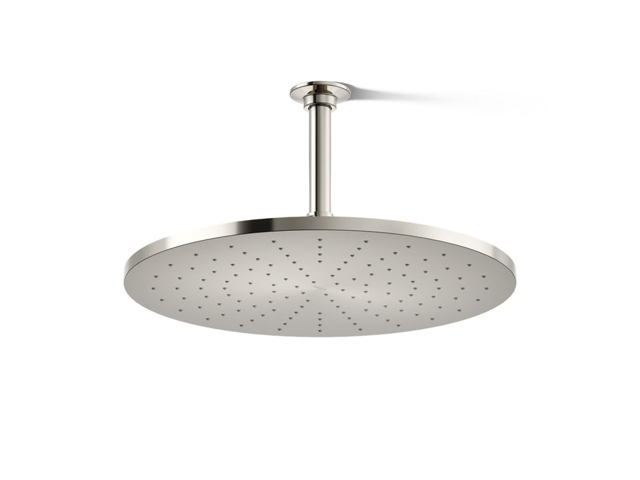 KOHLER K-13691 Contemporary Round 14” single-function rainhead, 2.5 gpm