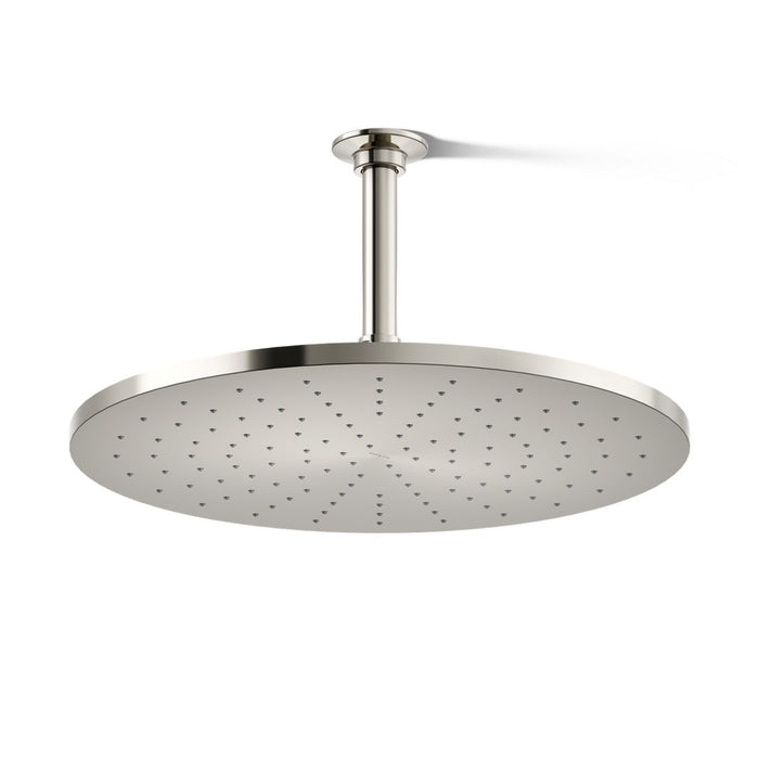 KOHLER K-13691 Contemporary Round 14” single-function rainhead, 2.5 gpm