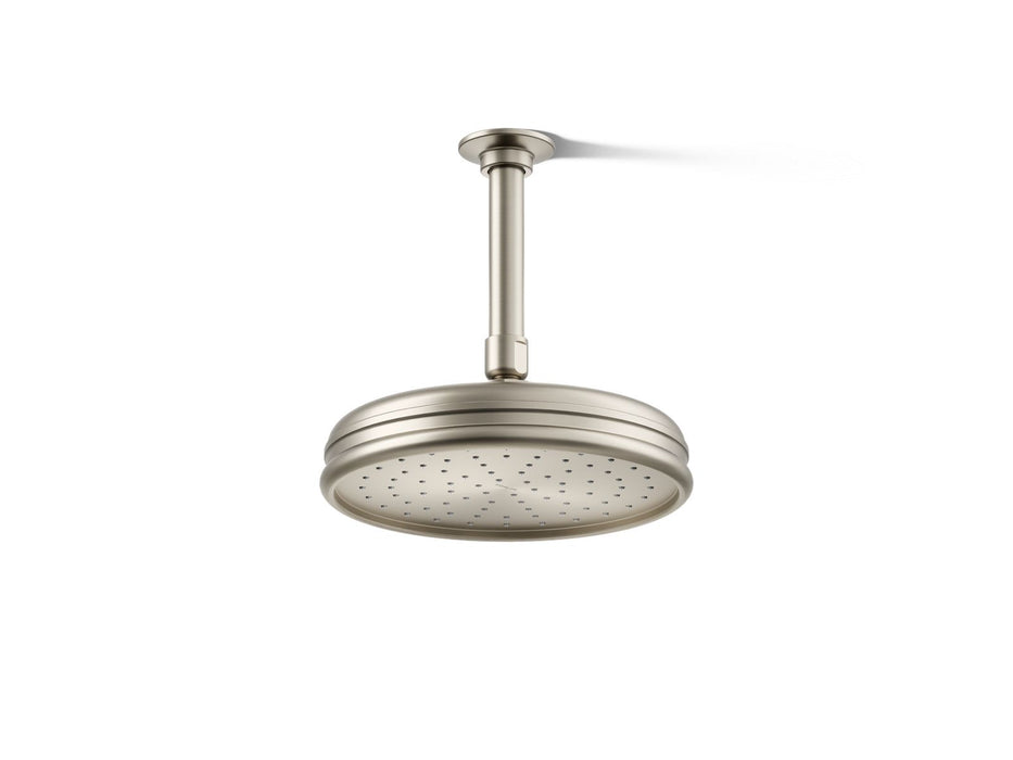 KOHLER K-13692 8" single-function rainhead, 2.5 gpm