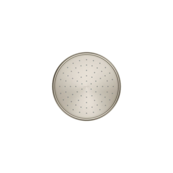 KOHLER K-13692 8" single-function rainhead, 2.5 gpm