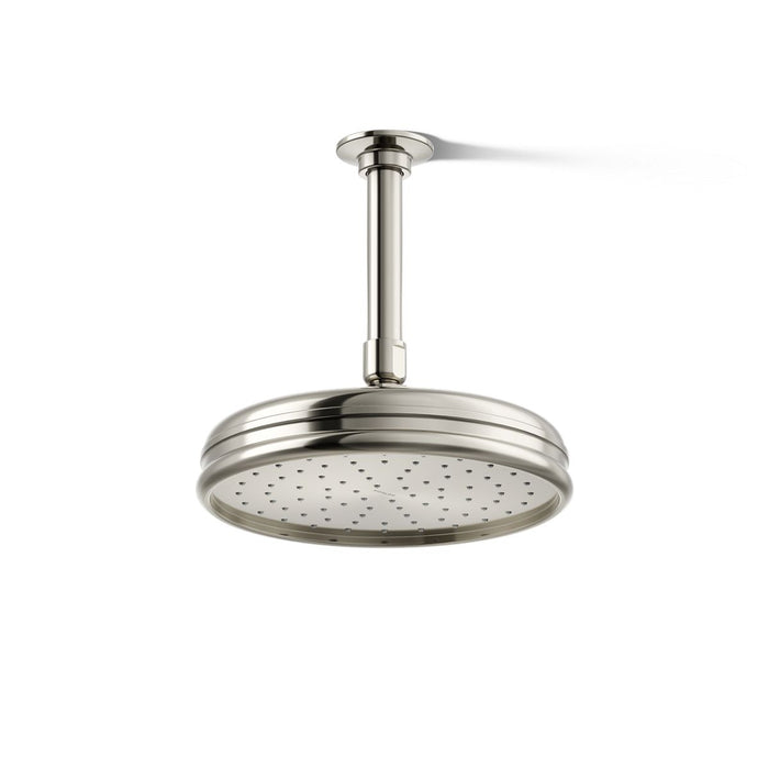 KOHLER K-13692 8" single-function rainhead, 2.5 gpm