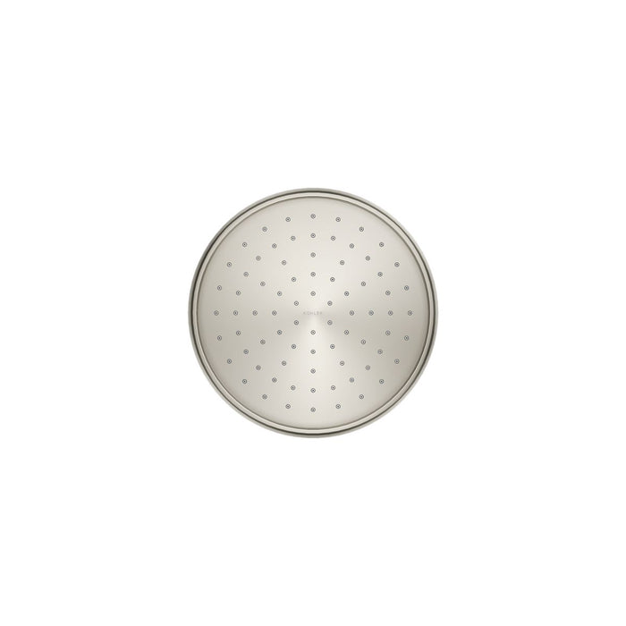KOHLER K-13692 8" single-function rainhead, 2.5 gpm