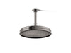 KOHLER K-13693 10" 2.5 gpm rainhead with Katalyst air-induction technology, vibrant titanium