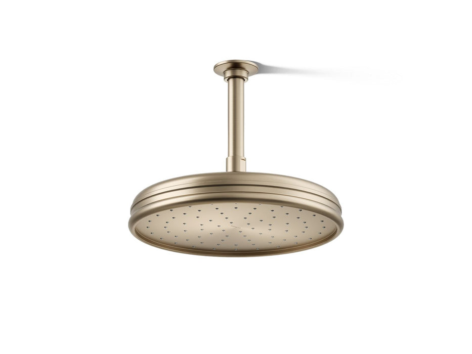 KOHLER K-13693-G Traditional 10" single-function rainhead, 1.75 gpm