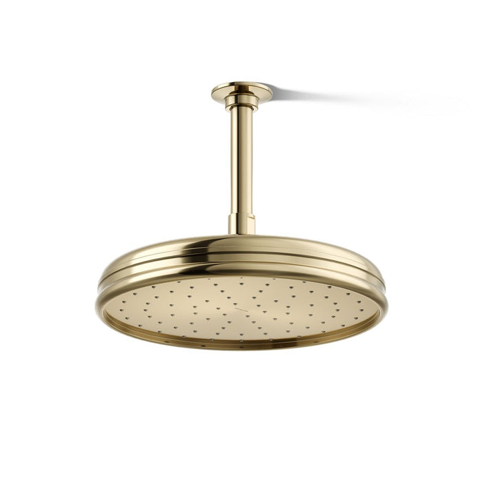 KOHLER K-13693-G Traditional 10" single-function rainhead, 1.75 gpm