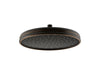 KOHLER K-13694 12" 2.5 gpm rainhead with Katalyst air-induction technology, oil rubbed bronze