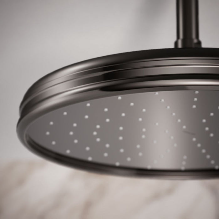 KOHLER K-13694 Traditional 12" single-function rainhead, 2.5 gpm
