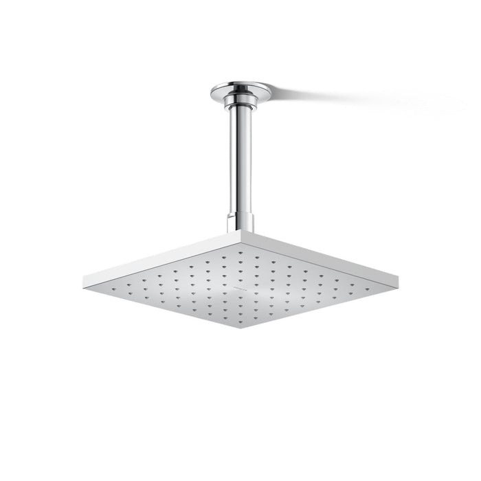 KOHLER K-13695 Contemporary Square 8" single-function rainhead, 2.5 gpm