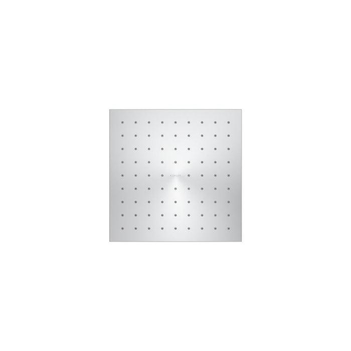 KOHLER K-13695 Contemporary Square 8" single-function rainhead, 2.5 gpm