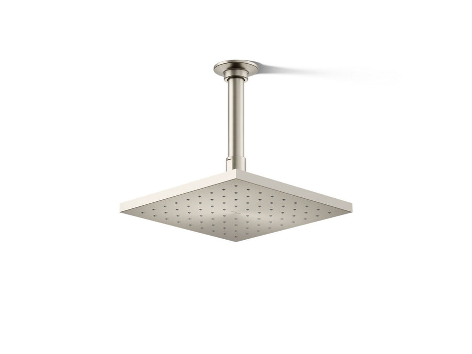 KOHLER K-13695 Contemporary Square 8" single-function rainhead, 2.5 gpm