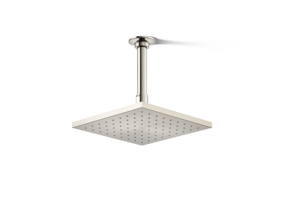 KOHLER K-13695 Contemporary Square 8" single-function rainhead, 2.5 gpm