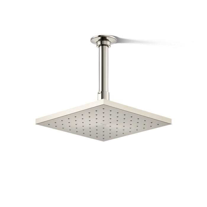 KOHLER K-13695 Contemporary Square 8" single-function rainhead, 2.5 gpm