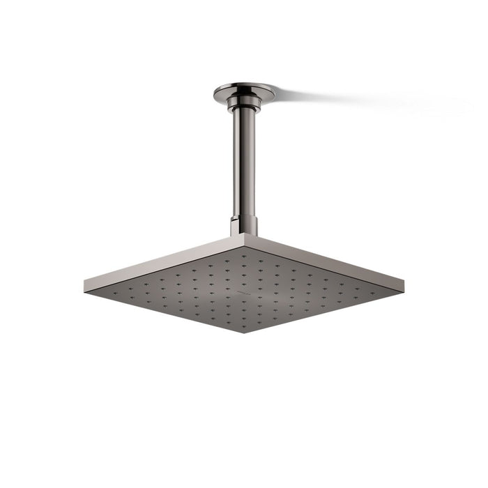 KOHLER K-13695 Contemporary Square 8" single-function rainhead, 2.5 gpm