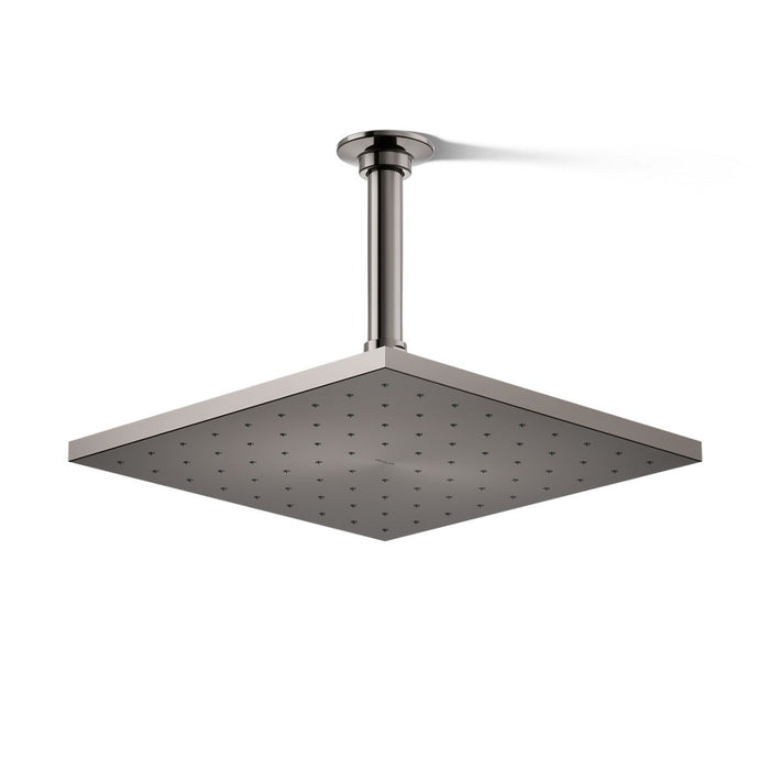 KOHLER K-13696 Contemporary Square 10" single-function rainhead, 2.5 gpm