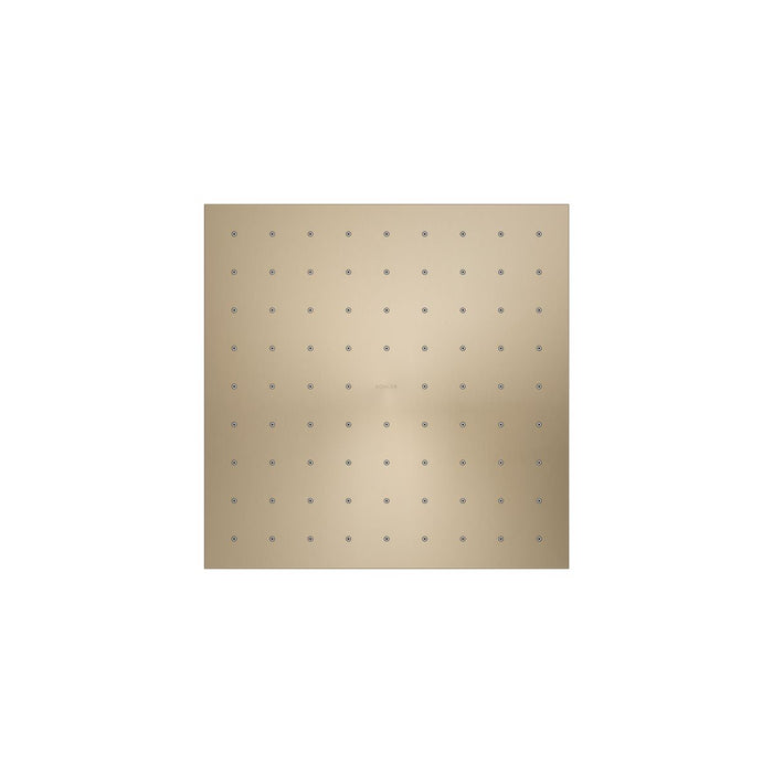KOHLER K-13696-G Contemporary Square 10" single-function rainhead, 1.75 gpm