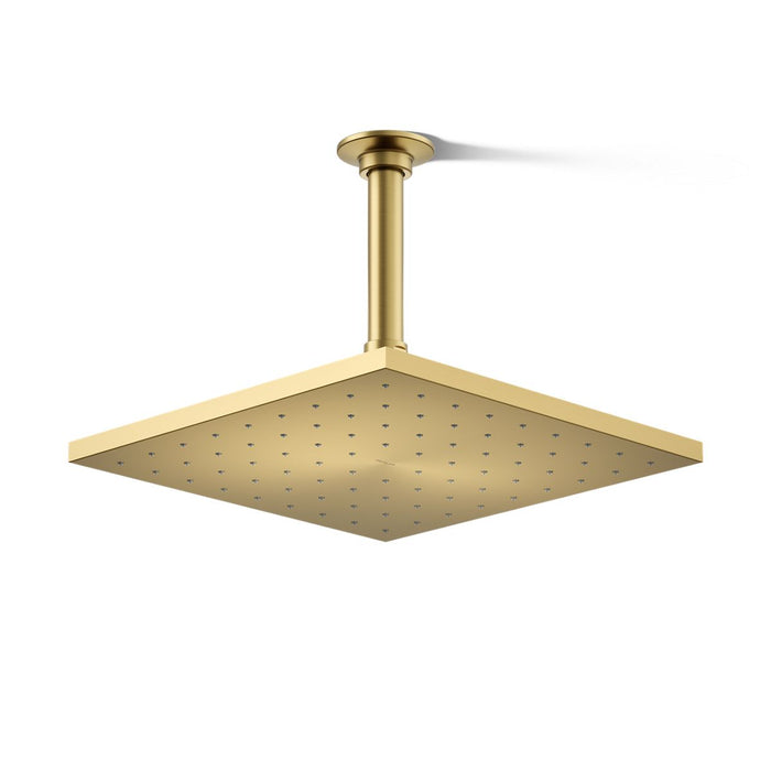 KOHLER K-13696-G Contemporary Square 10" single-function rainhead, 1.75 gpm