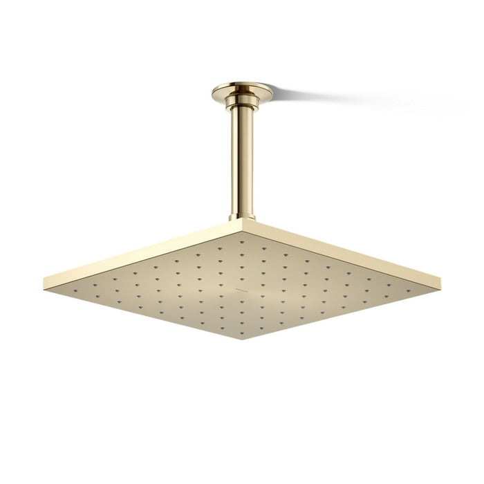 KOHLER K-13696-G Contemporary Square 10" single-function rainhead, 1.75 gpm