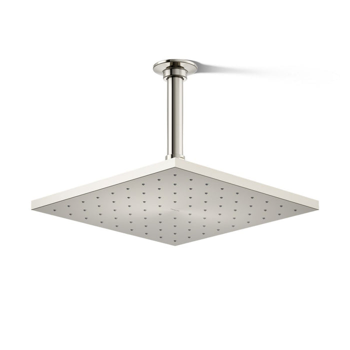 KOHLER K-13696-G Contemporary Square 10" single-function rainhead, 1.75 gpm