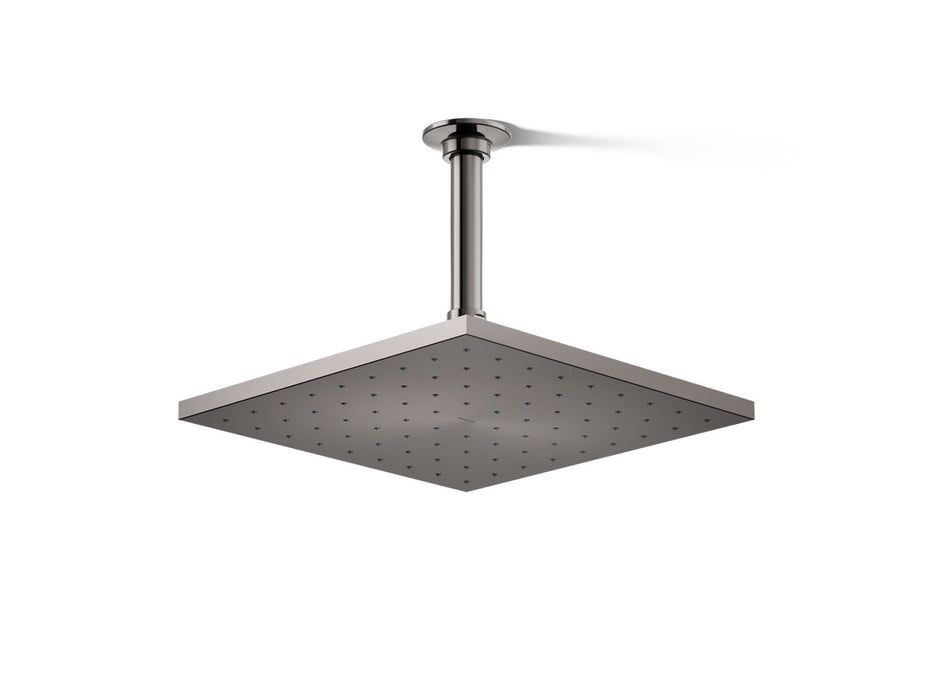 KOHLER K-13696-G Contemporary Square 10" single-function rainhead, 1.75 gpm